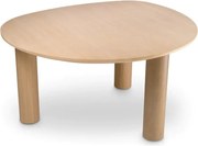 Masa dining moderna design LUX Lombardo natur 149x128cm