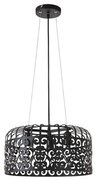 Rabalux 2158 - Lustră ALESSANDRA 3xE27/60W/230V negru