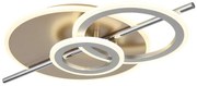 Plafoniera LED metal sampanie NORRIS