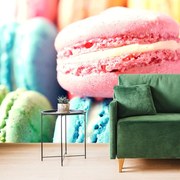 Fototapet macarons colorate