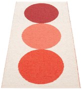 Covor pentru exterior și interior roșu/crem 70x140 cm Otto Berry – Pappelina