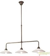Lustra rustica cu 3 brate, fabricata manual Tabia 212.25.OV