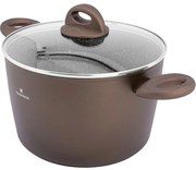 Valdinox Aurum Cratiță cu suprafață antiaderentă cu capac, 24 cm, 6 l