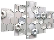 Tablou cu abstracție 3D (150x105 cm)