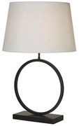Veioza/Lampa de masa decorativa Elegant negru/alb