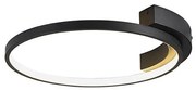 Plafoniera LED design modern Lamb negru