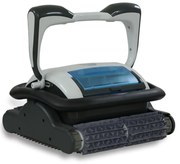 Robot de curatare piscine Wybot Raptor Pro, 150W, Pentru pana la 200 m2, 3 moduri de curatare, 3 moduri de miscare, Motor triplu, Negru