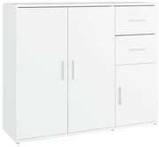 Servanta, alb, 91x29,5x75 cm, lemn prelucrat