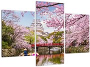 Tablou cu cireș japonez (90x60 cm)