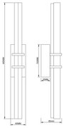 Zuma Line - Aplica de perete LED IGGLY, 10W/230V, auriu - 003064-034737