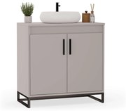 Mobilier de baie sub chiuvetă - Gri