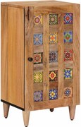 vidaXL Bufet cu ușă natural 40 x 33,5 x 75 cm Lemn de mango solid