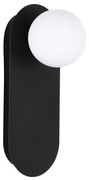 Aplica de perete design modern Blob negru
