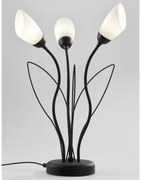 Lampă de masă GLORIOSA Jupiter 2065 - 3xG9/14W/230V neagră