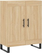 vidaXL Servantă, stejar sonoma, 69,5x34x90 cm, lemn compozit