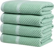 Set de prosoape din frotir MODENA verde 50 x 100 cm, 4 buc