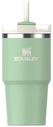 Termos verde salvie cu pai din oțel inoxidabil 600 ml Quencher H2.0 FlowState Tumbler Pistachio – Stanley