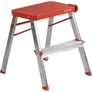 Rolser Scară pliabilă pentru uz casnic Taburete, 2trepte, portocaliu