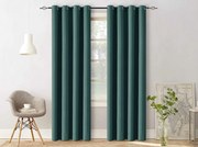 Draperie OXFORD albastru-verde 140x250 cm Agatat: Rejansa