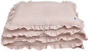 Lenjerie de pat pentru patut, DUSTY PINK, marimea M