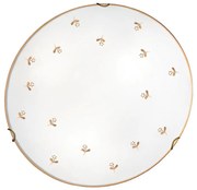 Kolarz NONNA 731.12.4.160 - Aplica de perete, 2xE27/60W/230V, Ø 40 cm, model floral, aur roz