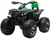 ATV Electric cu acumulator pentru copii NOVOKIDS™ PowerQuad PRO , Cu melodii si lumini, Lungime 103 cm, 3-8 ani , Max 35 kg , Roti EVA, 12V, 4