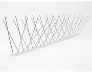 Ace de protecție împotriva porumbeilor, din inox, 50 x 12 cm