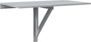 vidaXL Masă de perete pliantă gri sonoma 100x60x56 cm lemn compozit
