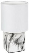 Lampă de masă Rabalux 74069 lNalisa, pătrată, albă