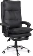 Scaun directorial cu suport de picioare si recliner OFF 419 negru