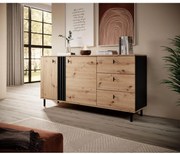 Dulap BADIA stejar/antracit