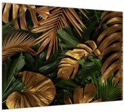 Tablou - Frunze aurii (70x50 cm)