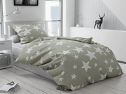 Lenjerie de pat din bumbac Culoare gri, STAR