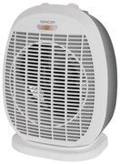 Sencor - Ventilator cu element de încălzire 1200/2000 W, 230 V, alb/gri