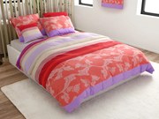 Lenjerie din bumbac Renforce IMARA rosie Dimensiune lenjerie de pat: 2 buc 80 x 80 cm | 200 x 200 cm