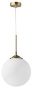 Lustra / Pendul design modern Athena alama/alb NVL-9191212