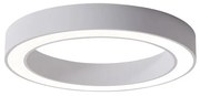 Lustra LED cu telecomanda design slim circular MARCO TOP 100 CCT WH