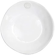 Farfurie adâncă din gresie ceramică Costa Nova, Ø 25 cm, alb