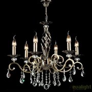 Candelabru elegant design clasic cu 6 brate Grace bronz MYRC247-PL-06-R