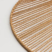 Brilagi - Lustră LED suspendată pe cablu CERIA BOHO, 1xE27/40W/230V, diametru 90 cm, maro