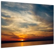 Tablou cu apus de soare (70x50 cm)