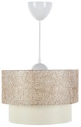 Lustra Duovela Bej-Auriu 30x20 cm
