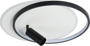 BRILAGI - Plafonier LED dimabil UNITY LED/48W/230V + 1xGU10/3W alb/negru + cu telecomandă