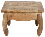 Masuta din lemn Opium Antique 60cm Mango