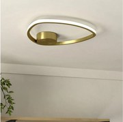 Eglo 902149 - Plafonieră MOSCHELLA LED/9,7W/230V, aurie