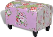 vidaXL Taburet pentru picioare în mozaic, stil floral