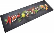vidaXL Covor de bucătărie lavabil Spices, 60x180cm, catifea