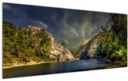 Tablou peisajului cu lac (120x50 cm), în 40 de alte dimensiuni noi