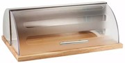 Cutie de paine argintie, bambus-acril, Kinghoff KH3210