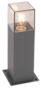 Lampă de podea modernă pentru exterior 30 cm gri închis IP44 - Denmark